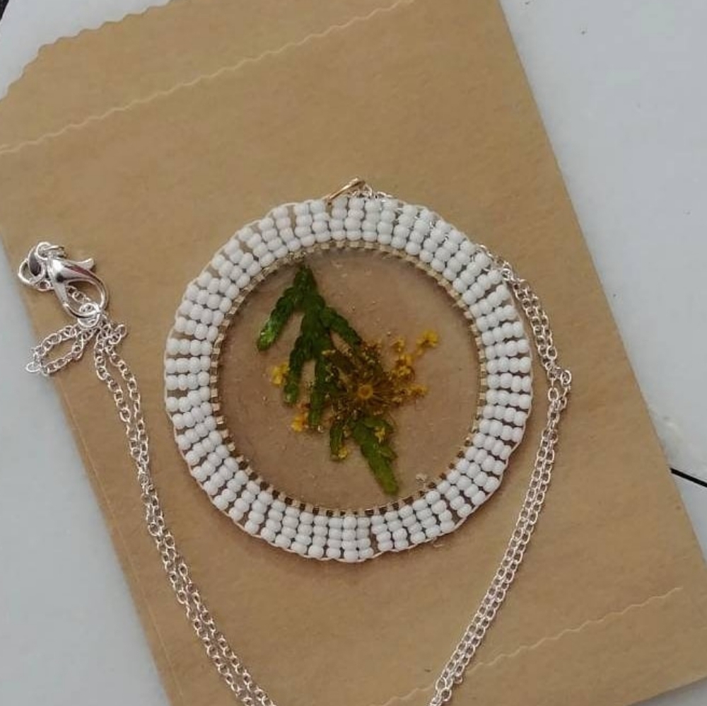 This is a unique, beautiful necklace creation